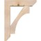 Ekena Millwork Westlake Slat Smooth Bracket w/ Offset Brace, Douglas Fir, 7 1/2"W x 30"D x 38"H BKT0806X30X38WTL06SDF - alternate 3